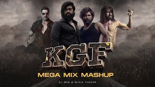 KGF Megamix Mashup DJ BKS Sunix Thakor Yash Monster Mashup