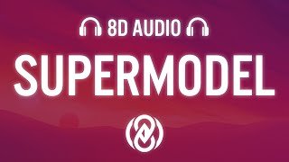 Maneskin SUPERMODEL (Lyrics) 8D